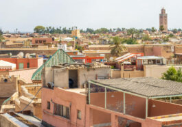 Ville de Témara au Maroc