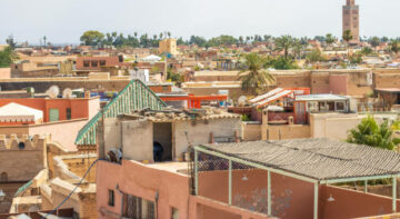 Ville de Témara au Maroc