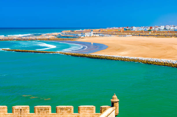 Plage d'Esssaouira au Maroc