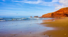 Plage de Legzira au Maroc