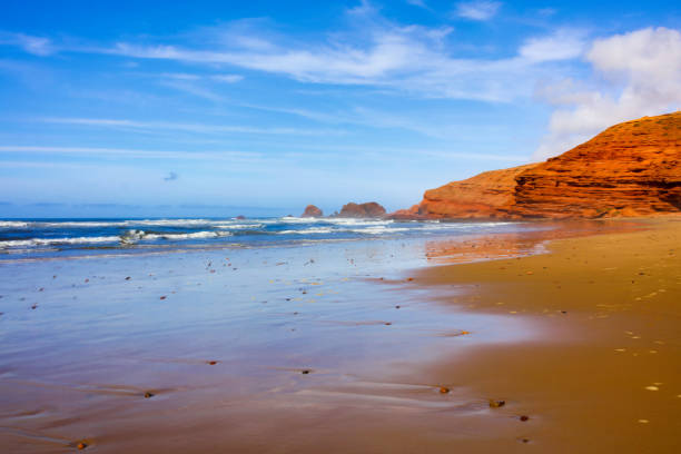 Plage de Legzira au Maroc